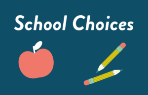 schools choices, apple, pencils