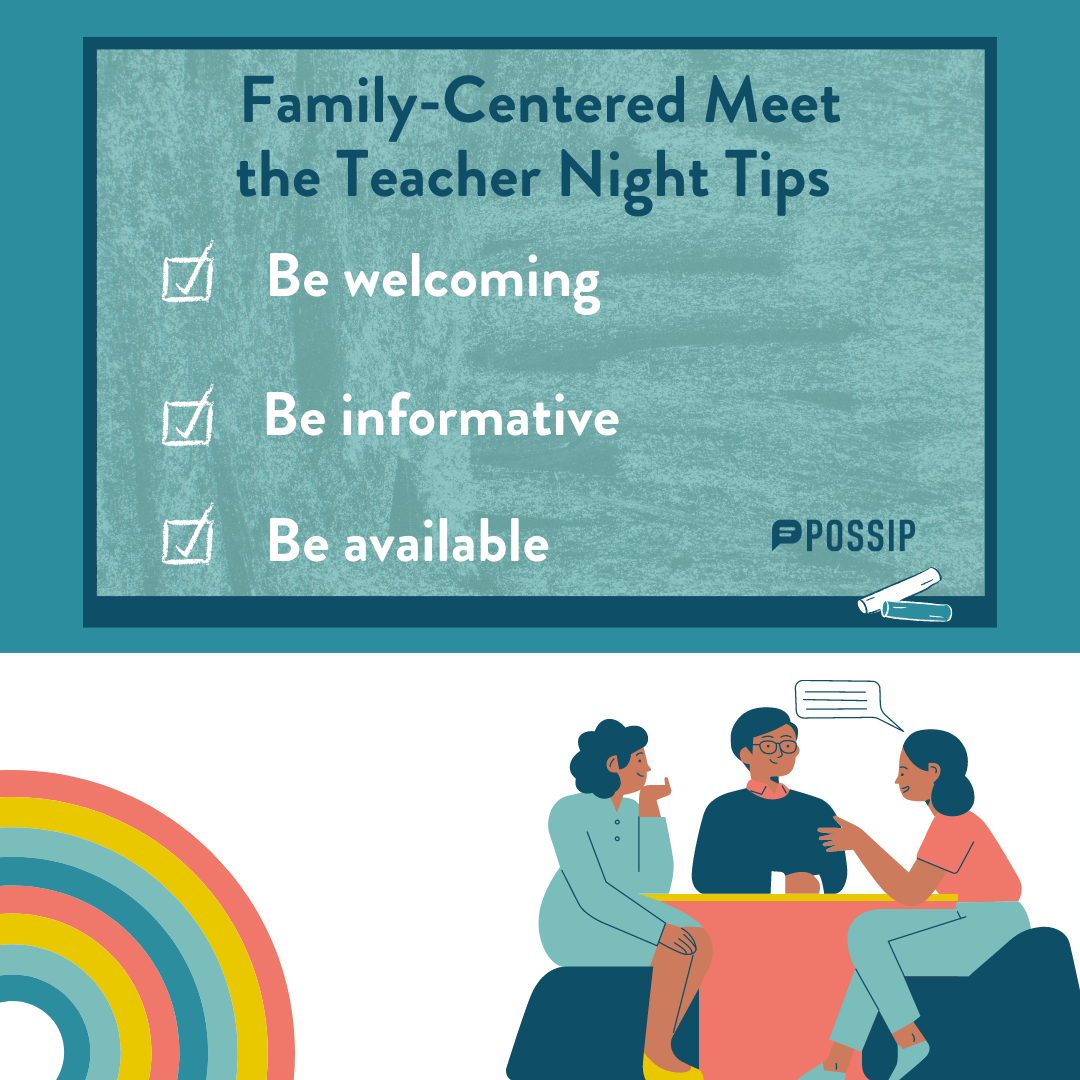 Family-centered Meet the Teacher Night Tips