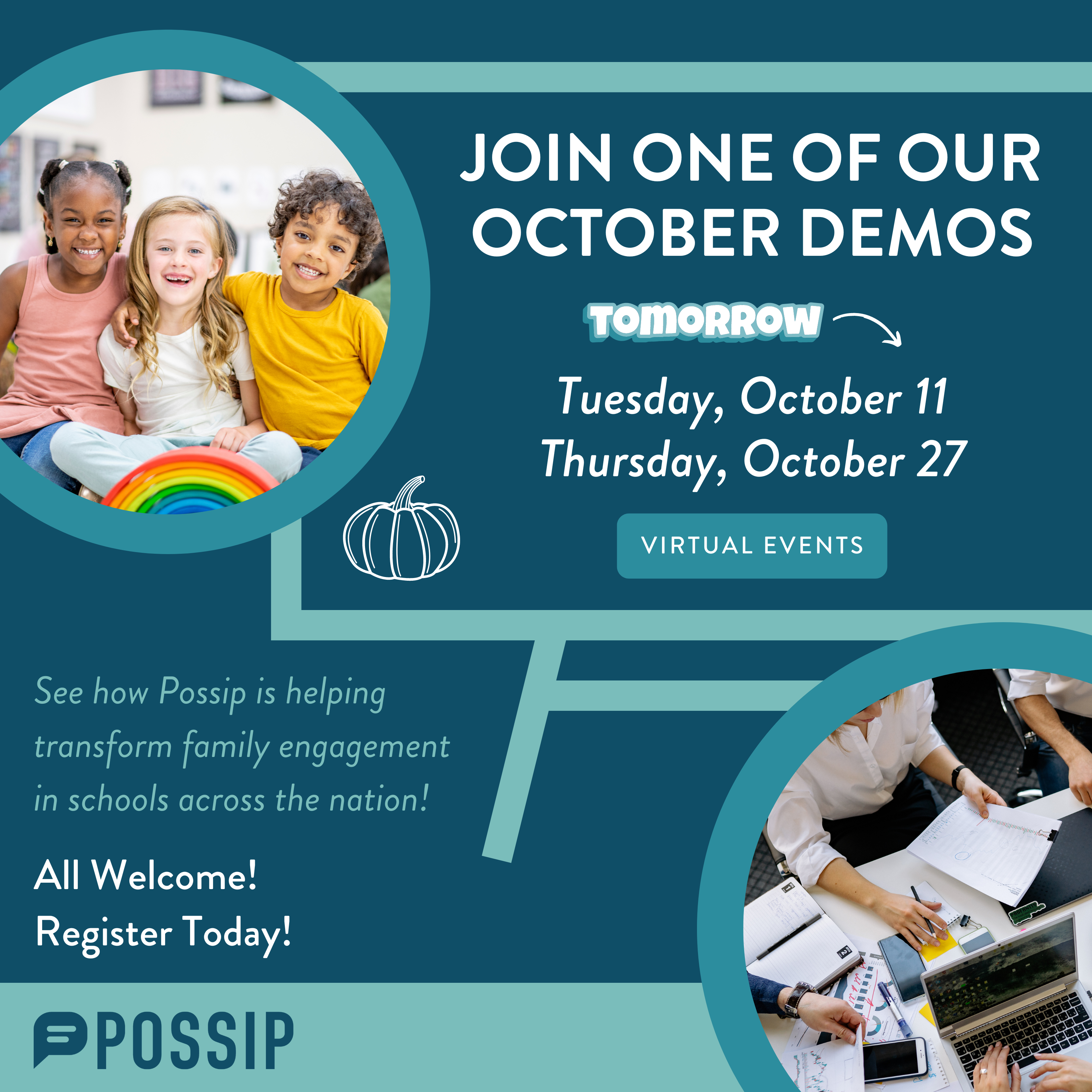 Join one of our October Demos